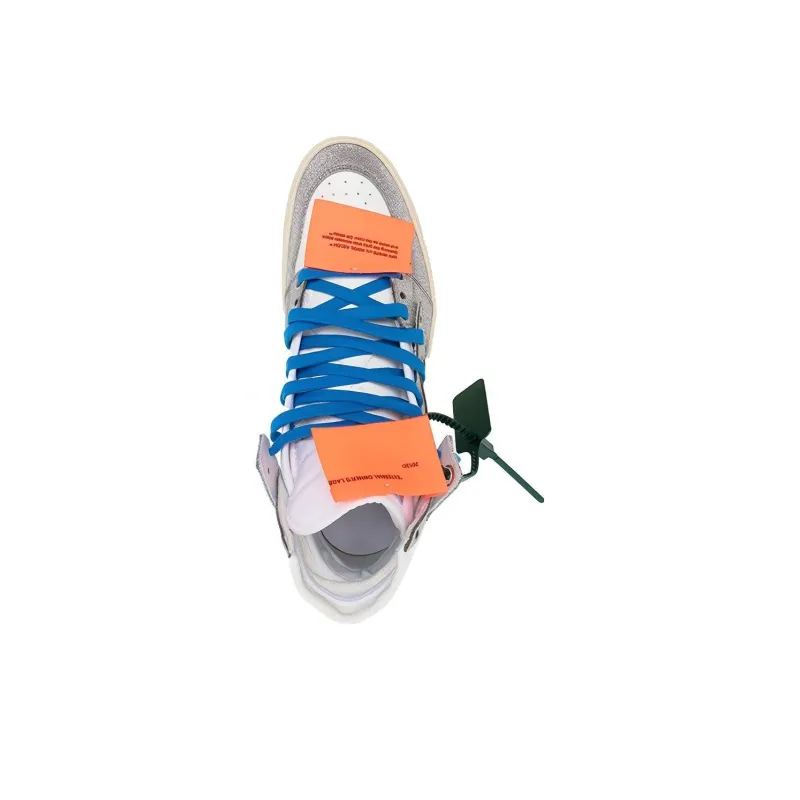 OFF WHITE Off Court 3.0 High 'White Grey Green'-3