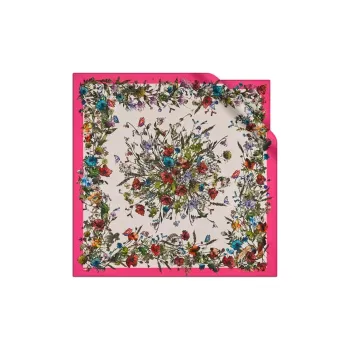 DIOR Miss DIOR Millefiori Series Silk Scarves Women's Multicolor