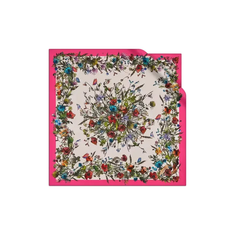DIOR Miss DIOR Millefiori Series Silk Scarves Women's Multicolor-0