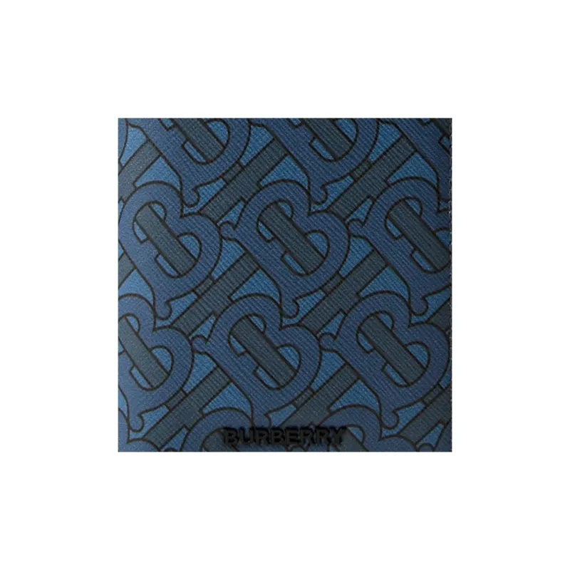 Burberry Tb Monogram Continental Wallet Navy-7