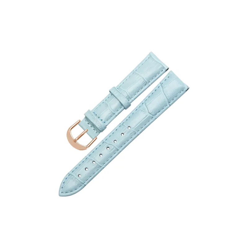 Gangjue Casio Compatibility Watch Band Genuine Leather Material-47