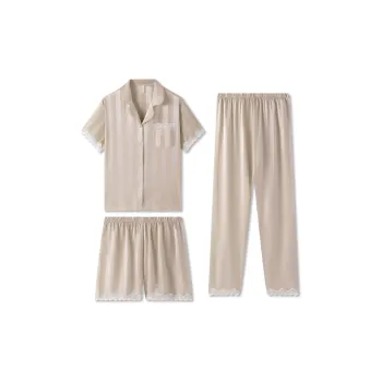 Good Fortune Pajama Set Women's Champagne