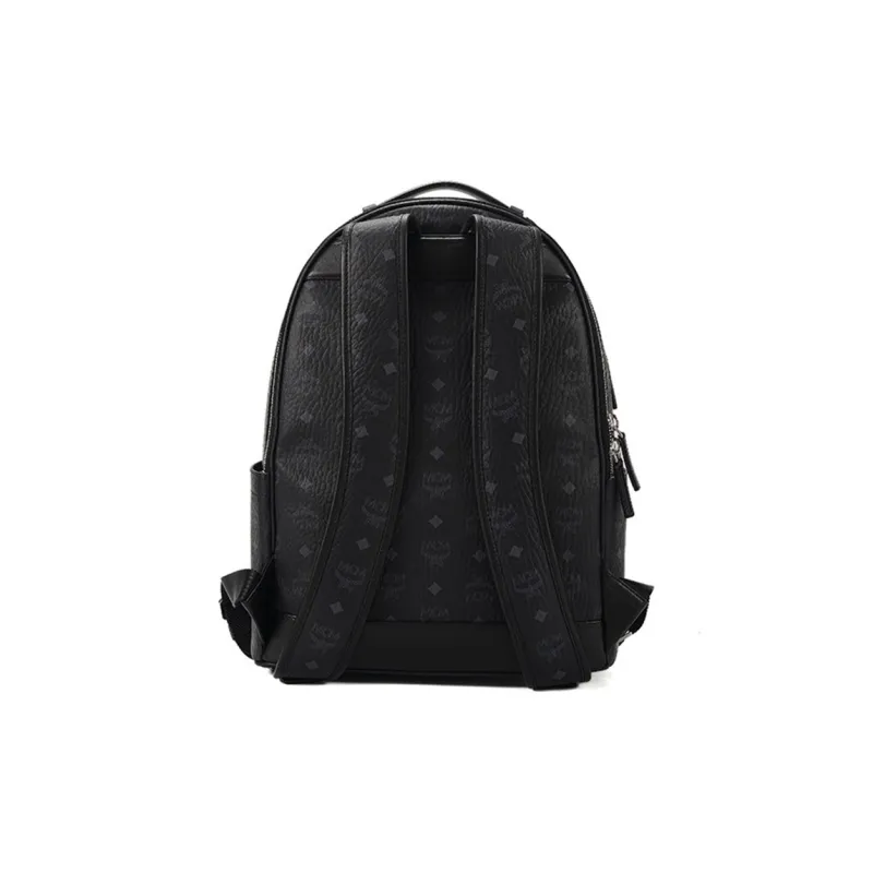 MCM Stark Backpack Visetos Monogram Black-2