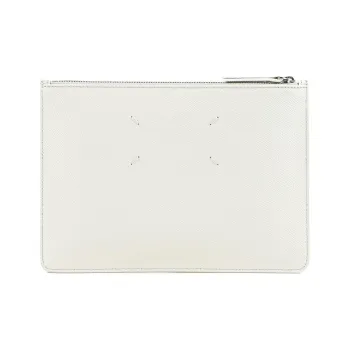 Maison Margiela Calfskin Clutch Men's White