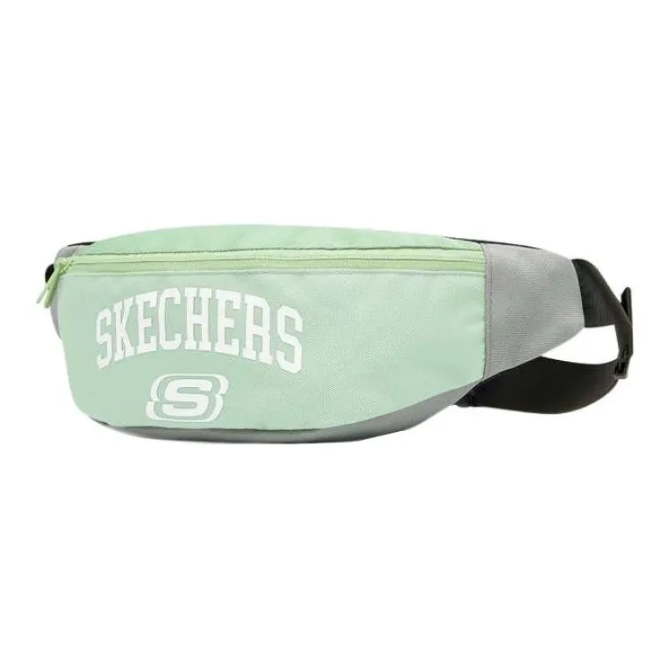 Skechers Fabric Crossbody Bag Sling Bag Fanny Pack Regular Unisex Light Green-2