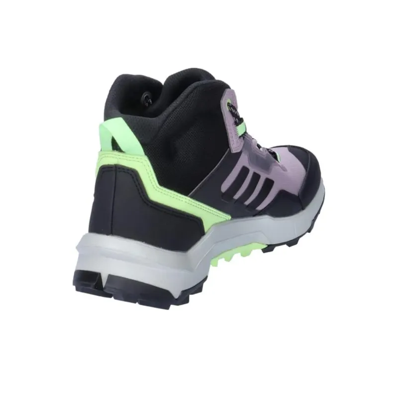 Adidas Terrex AX4 Mid Gore Tex Preloved Fig Core Black Green Spark Women's-4