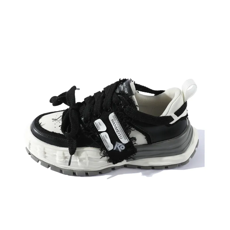 RO Height Increasing Low Top Skateboard Shoes Unisex-7