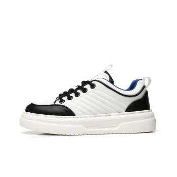 15 MINS Casual Shoes Men Low Top White Black