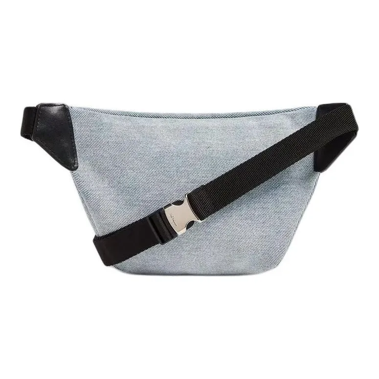 Moncler Denim Fanny Pack Women's Light Blue-1