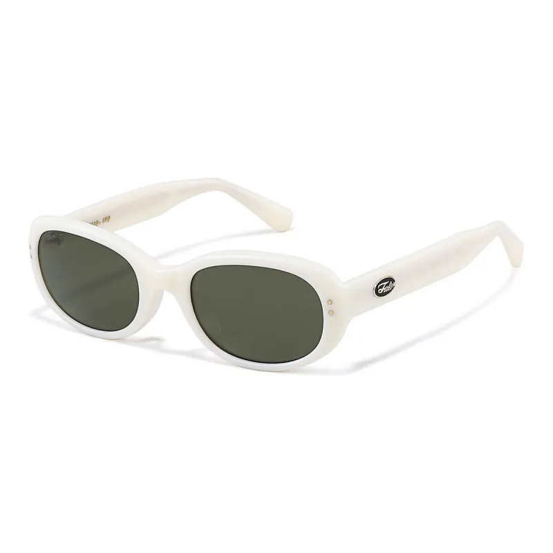 Fakeme Plate Frame Oval Sunglasses Unisex-3