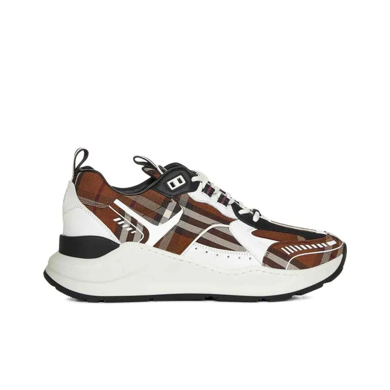 Burberry Sean Trainer Dark Brown Women's-1