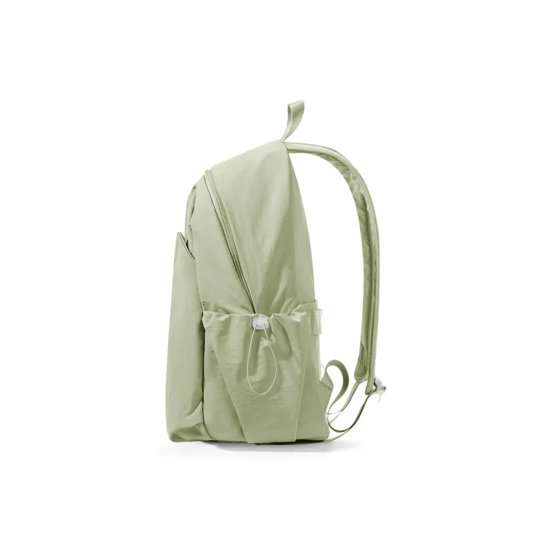 QING QI ZHE Washed Fabric Backpack Regular Unisex Multicolor-3