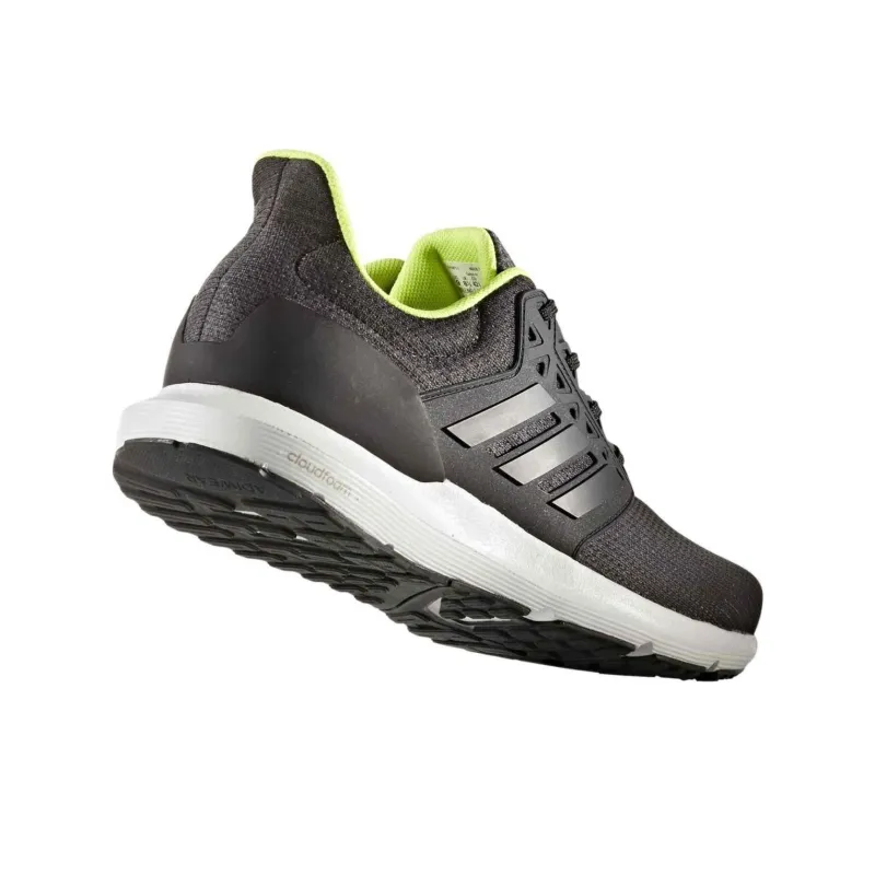 Adidas Cushioned Anti-Slip And Wear-Resistant Lightweight Low-Top Running Shoes Men's Black Green-2