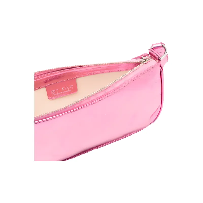 By Far Rachel Metallic Shoulder Bag-5