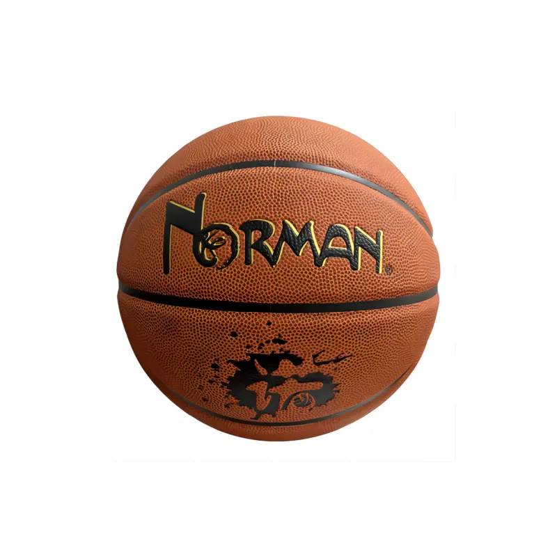 Nuoerman Microfiber Composite Basketball Brown 7 Training Unisex-0