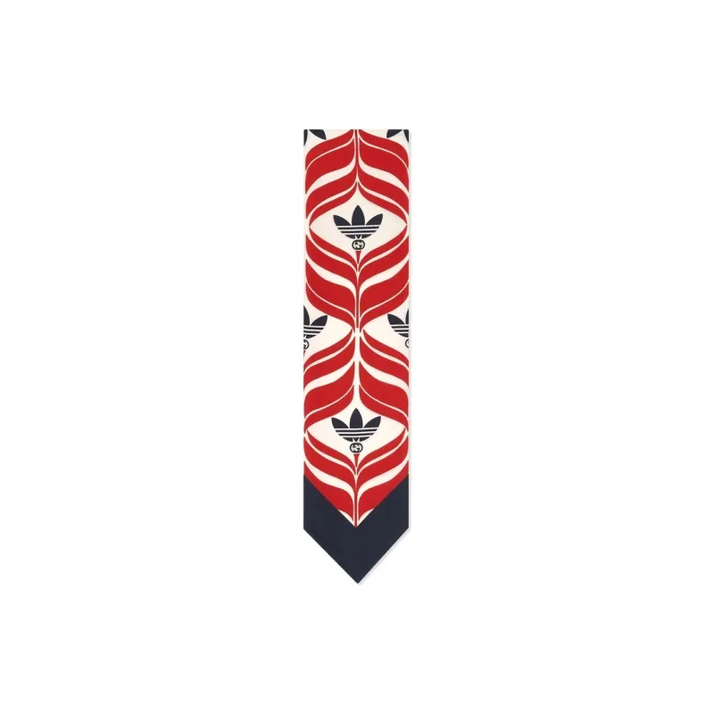 GUCCI Silk Scarves Women's Red-0