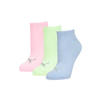 PUMA Women's Half-Terry Low Cut Socks 3 Pairs