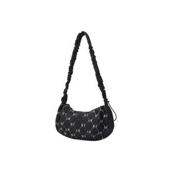 MLB New York Yankees Polyester Shoulder Bag Handbag Shoulder Bag Crossbody Bag Regular Unisex Black