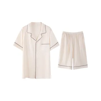 GOSO Pajama Set Men's White Shades