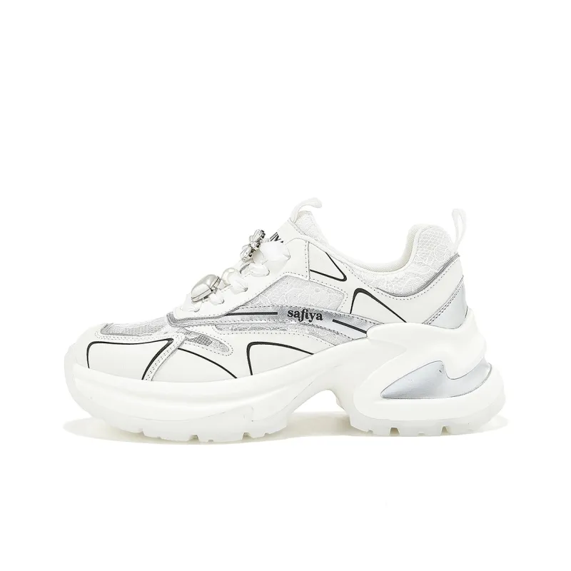 XINGQILIUQIXIA x Safiya Breathable Slip-Resistant Chunky Sneakers Women's-0