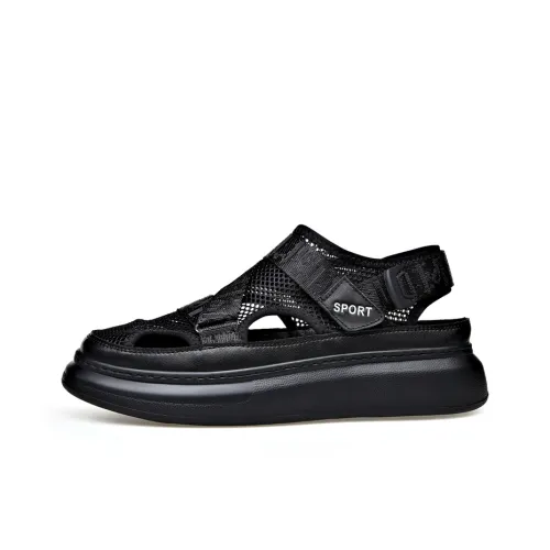Romon Beach Sandals Men's Black