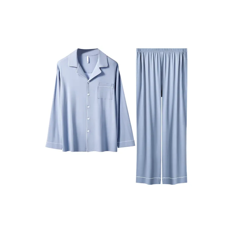 H YXIANG Men Pajama Sets-0