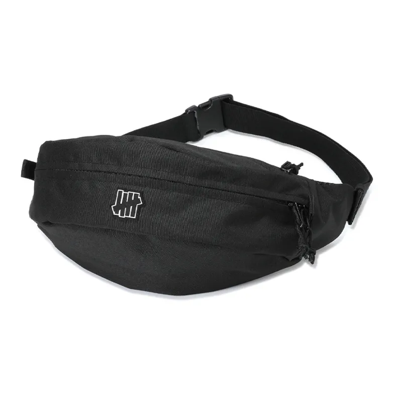 UNDEFEATED Polyester Fanny Pack Regular Unisex Black-0