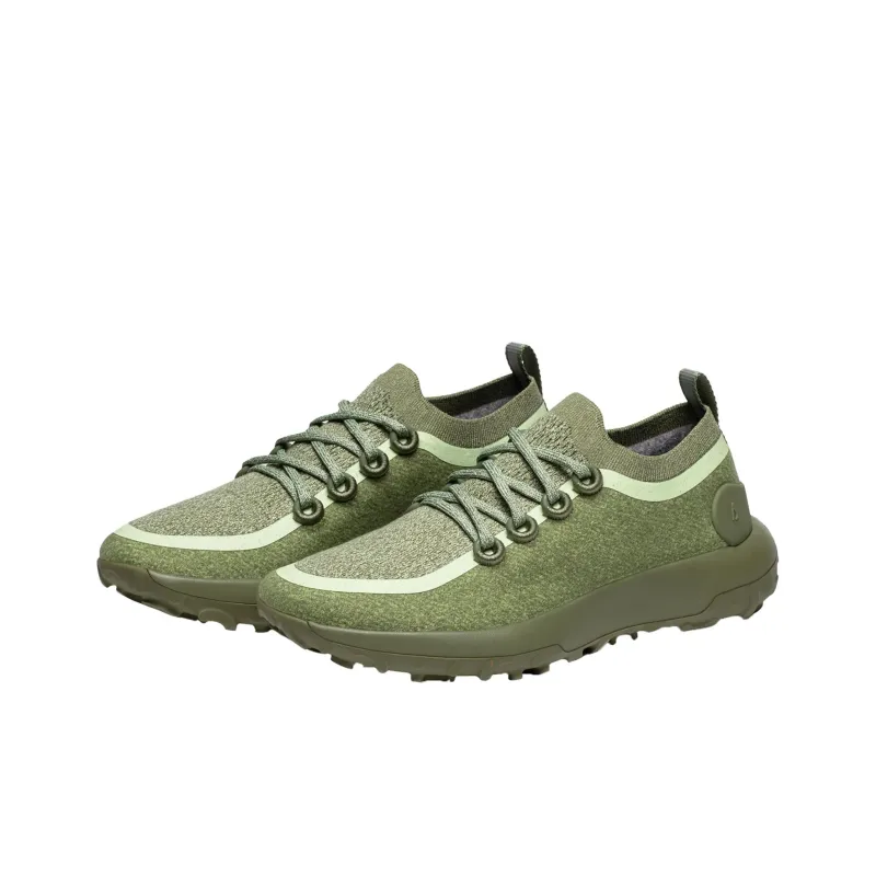 Allbirds Trail Runner SWT Mizzle Slip-Resistant Low-Top Casual Shoes Men's Green-1