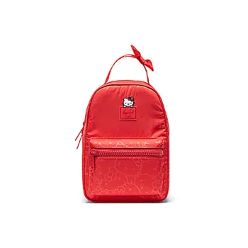 Herschel Hello Kitty Co branded Polyester Backpack Mini Women's Red