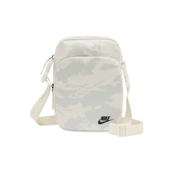 Nike Heritage Fabric Crossbody Bag Shoulder Bag Unisex White