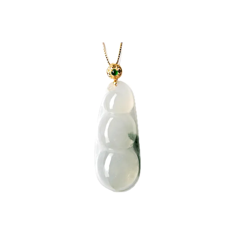 Abby's Wonderland Ice Glutinous Jadeite Pendants Unisex-0