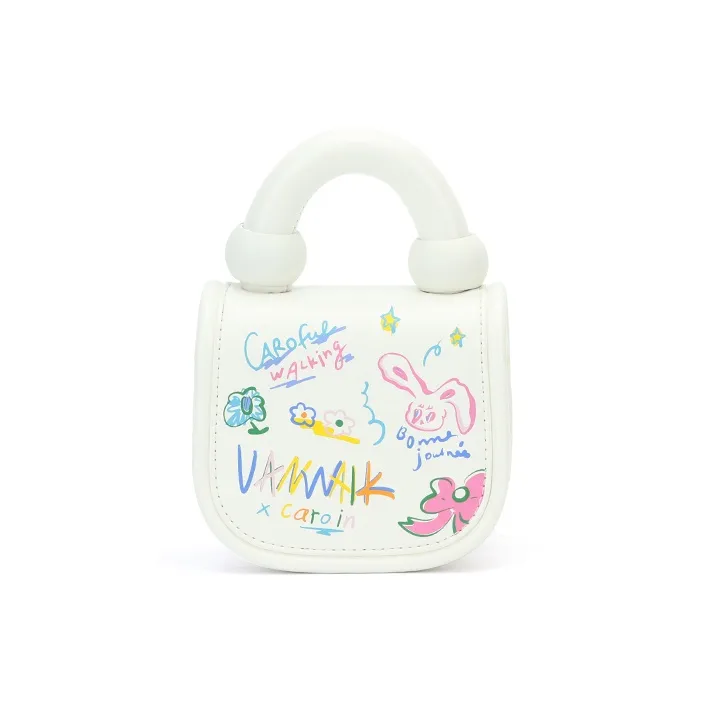 VANWALK Caro Collaboration PU Toto Bag Handbag, Crossbody Bag Women's Multicolor-1