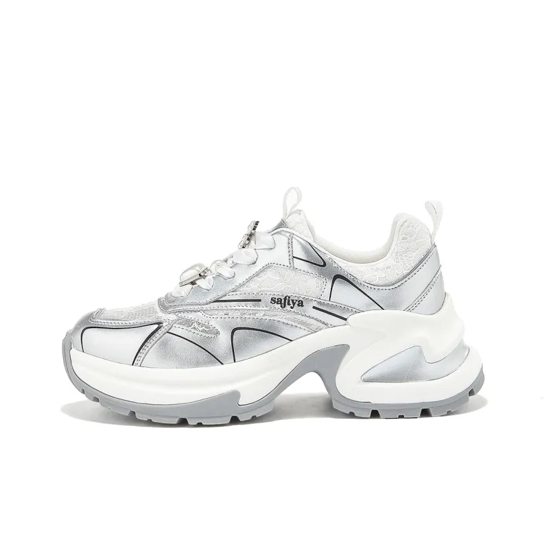 XINGQILIUQIXIA x Safiya Breathable Slip-Resistant Chunky Sneakers Women's-6