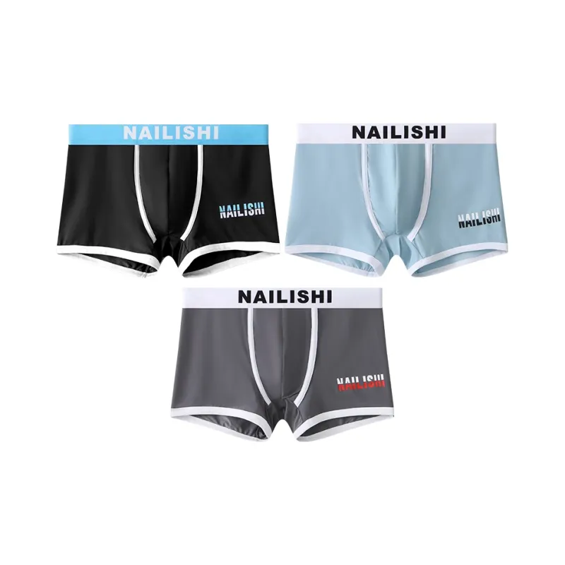 Close fitting Areas Summer Underpants Men's 3 Pack-2