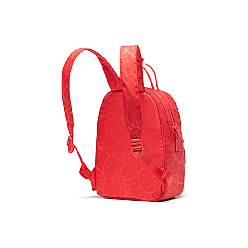 Herschel Hello Kitty Co branded Polyester Backpack Mini Women's Red-2