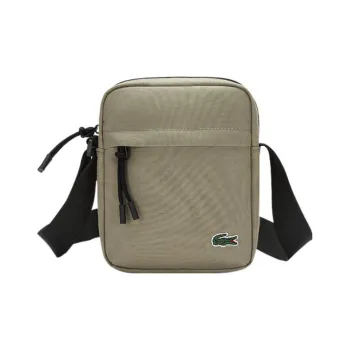 LACOSTE Fabric Shoulder Bag Crossbody Bag Regular Men's Clove Green