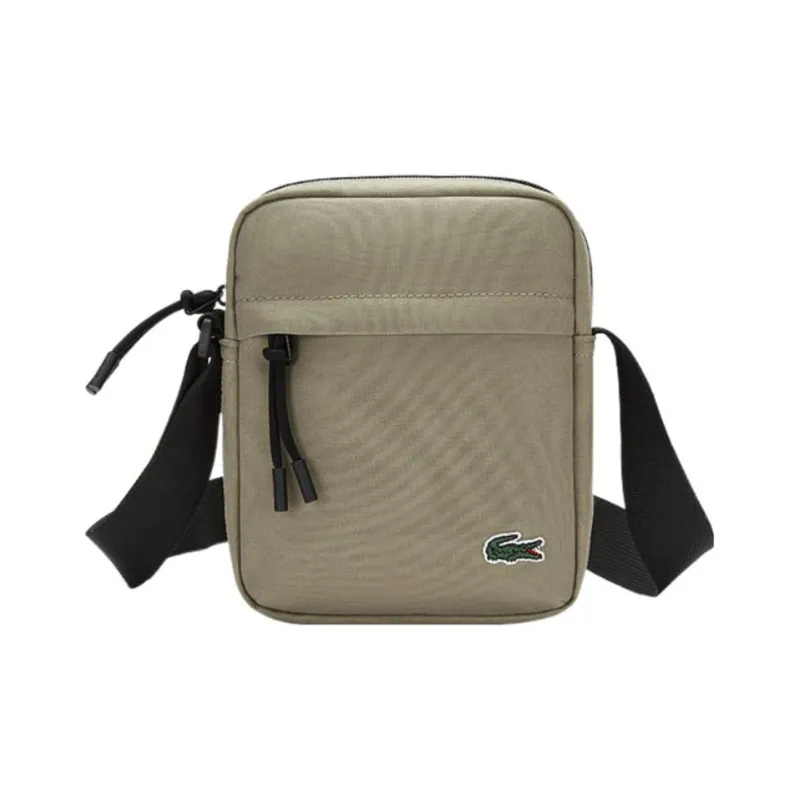 LACOSTE Fabric Shoulder Bag Crossbody Bag Regular Men's Clove Green-0