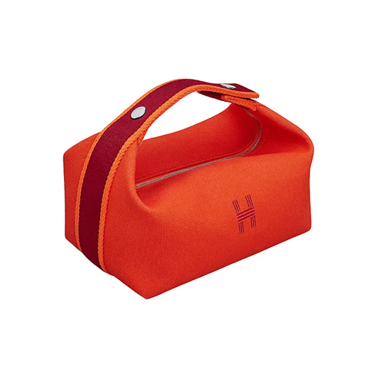 HERMES Bride a Brac Canvas Canvas Bag Portable Travel Bags Storage Bags Toiletry Bags Large Size Unisex-0
