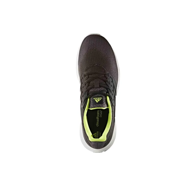 Adidas Cushioned Anti-Slip And Wear-Resistant Lightweight Low-Top Running Shoes Men's Black Green-3