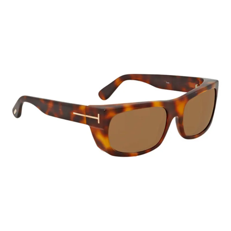 TOM FORD Eyewear Tortoiseshell Square frame Sunglasses-1