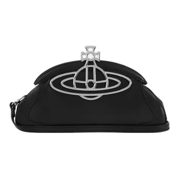 Vivienne Westwood Amber Orb plaque Clutch Bag