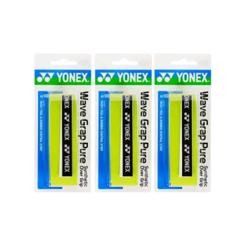 YONEX Grip Tape Light Green Polyurethane Thin 3 Pack