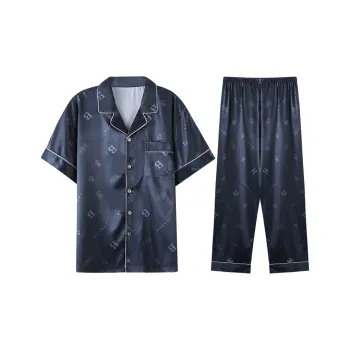 MIIOW Pajama Set Men's Navy Blue