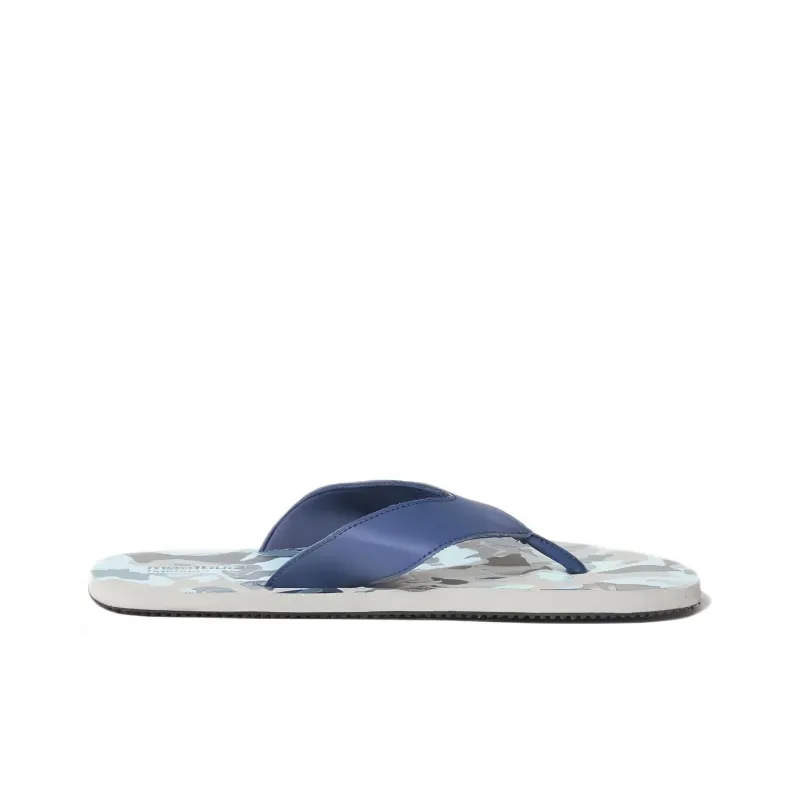 Adidas Cloudfoam Rubber Sole Slide Slippers Men's Blue-1