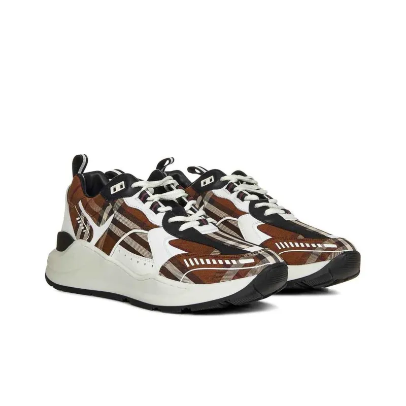 Burberry Sean Trainer Dark Brown Women's-2