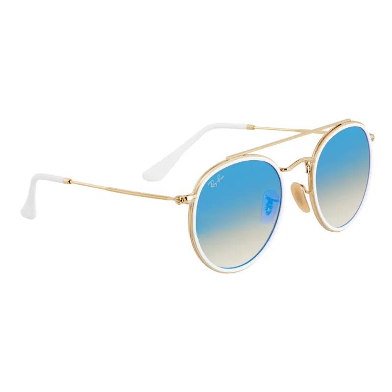 RayBan Metal Aviator Sunglasses Unisex Gold-1