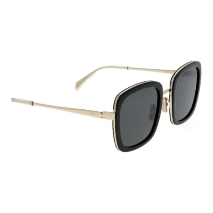 CELINE Square Sunglasses Women's Gold-1