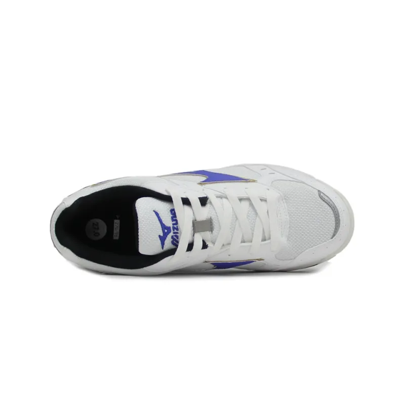 Mizuno Cushioning Anti-Slip Wear-Resistant Breathability Low-Top Sprint Running Shoes Unisex Blue White Japan Version-2