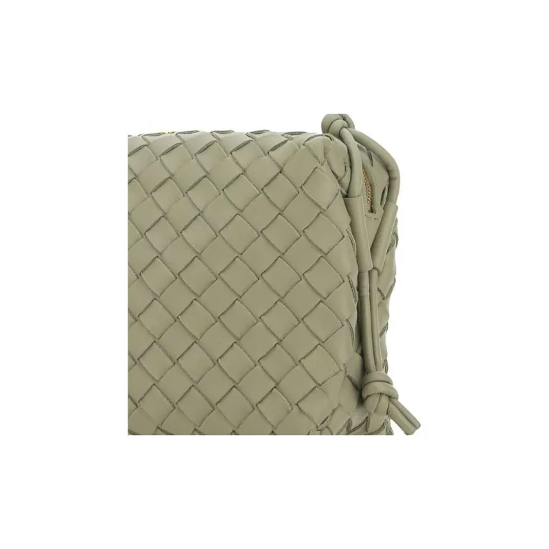 Bottega Veneta Small Loop Camera Bag Travertine-2