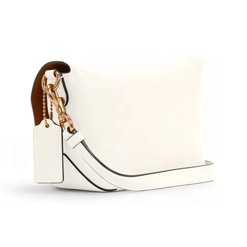 COACH Karlee Leather Shoulder Bag, Crossbody Bag Women's White-1